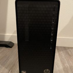 HP Desktop AMD Ryzen 5 12 GB 1 TB SSD Black
