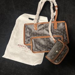 Goyard Canvas Handbag 