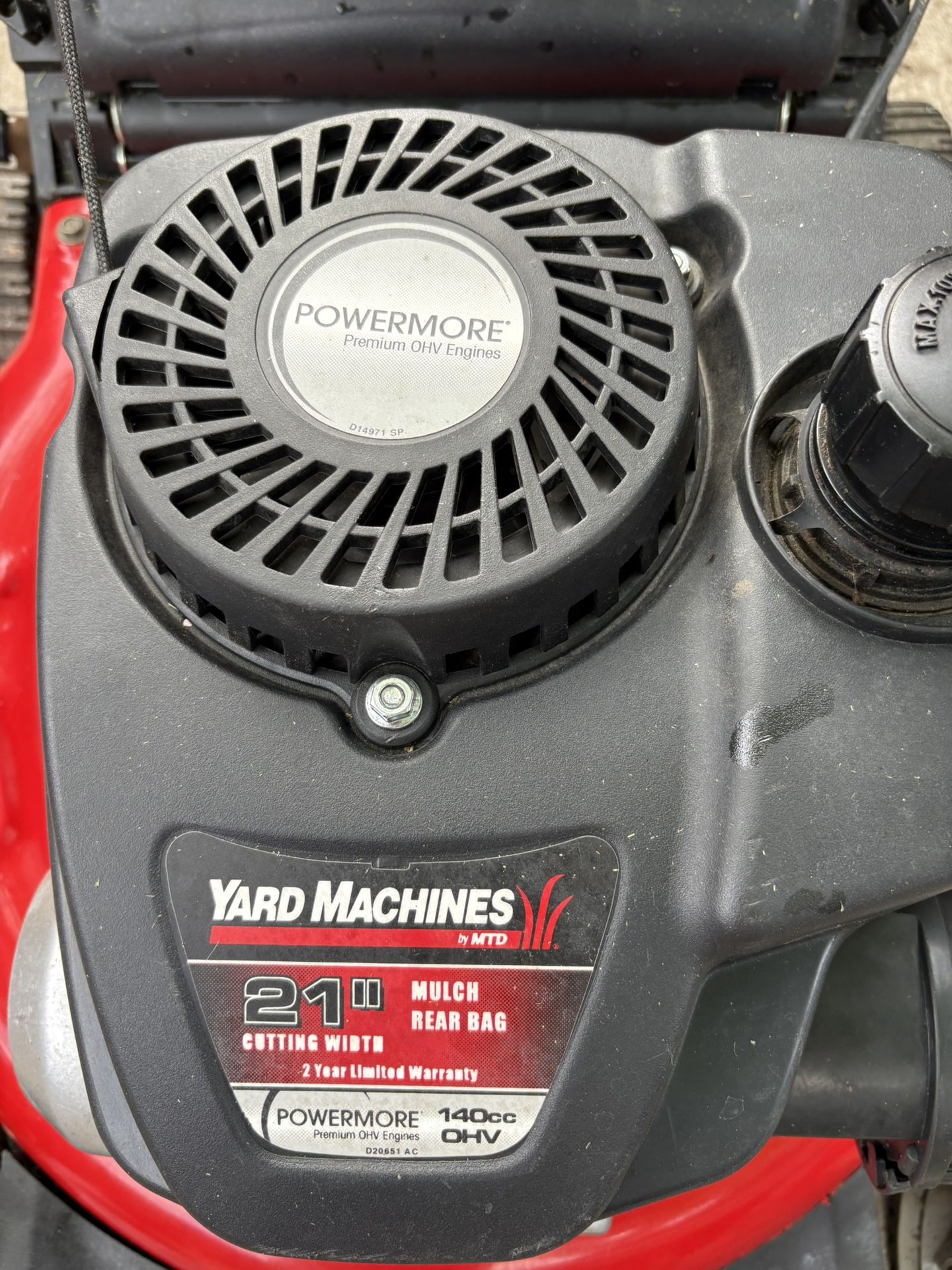 Yard Machine Lawn Mower