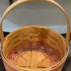Longaberger 1998 Small Handle Basket