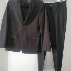 Van Hausen Black Boys Suit 16 Regular