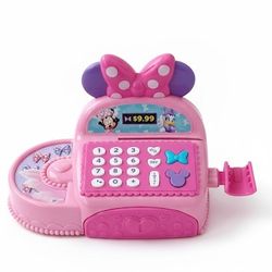 Disney Minnie Mouse Toy Cash Register - Pink - Replacement Base ONLY - Working 