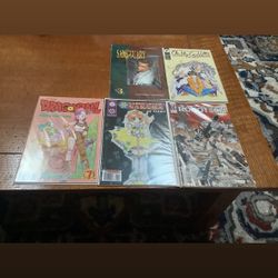 Manga 5 Pack Comic Bundle 