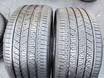 2 tires 265/45r21 continental crosscontact LX sport