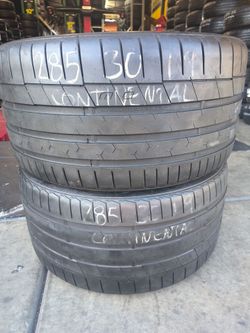 285/30/19 continental used