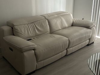 Leather Sofa Recliner