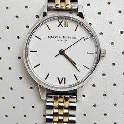 Olivia Burton London Ladies Classic 30mm Two Tone Bracelet Watch OBW0247 