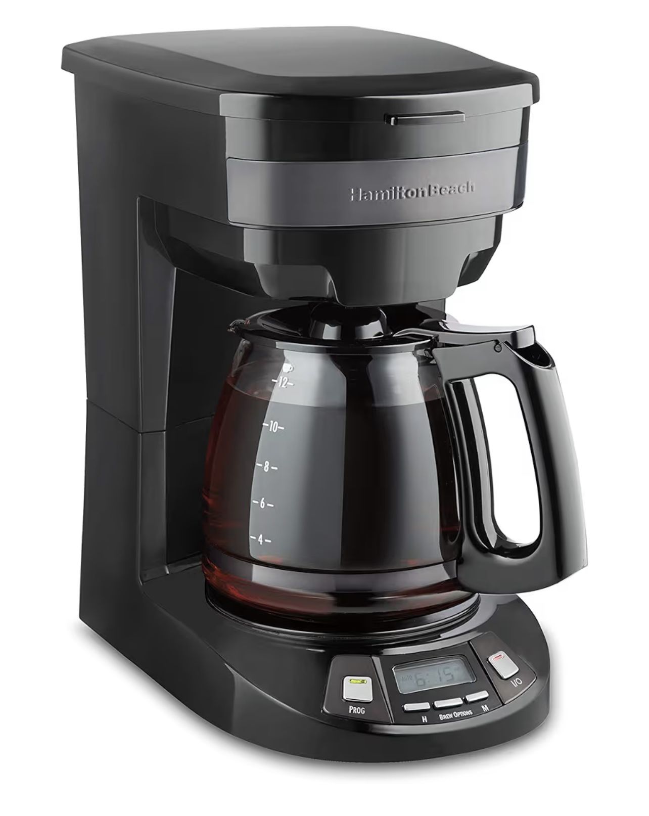 Hamilton Beach 12 Cup Programmable Drip Coffee Maker with 3 Brew Options