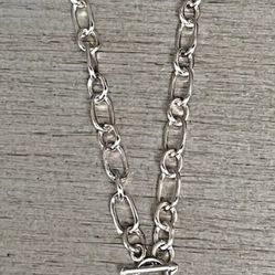 Sterling Silver Cross Necklace - vintage Silpada 