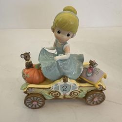 Disney Showcase Precious Moments Age 2 Birthday Parade Train Cinderella