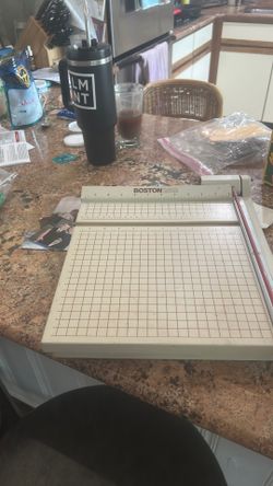 Antique paper cutter