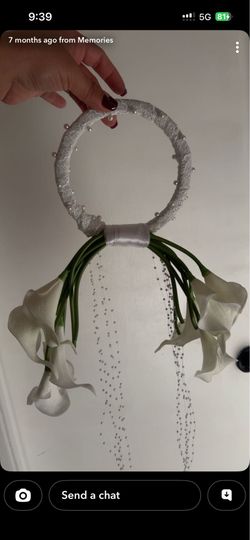 Purse bridal bouquet