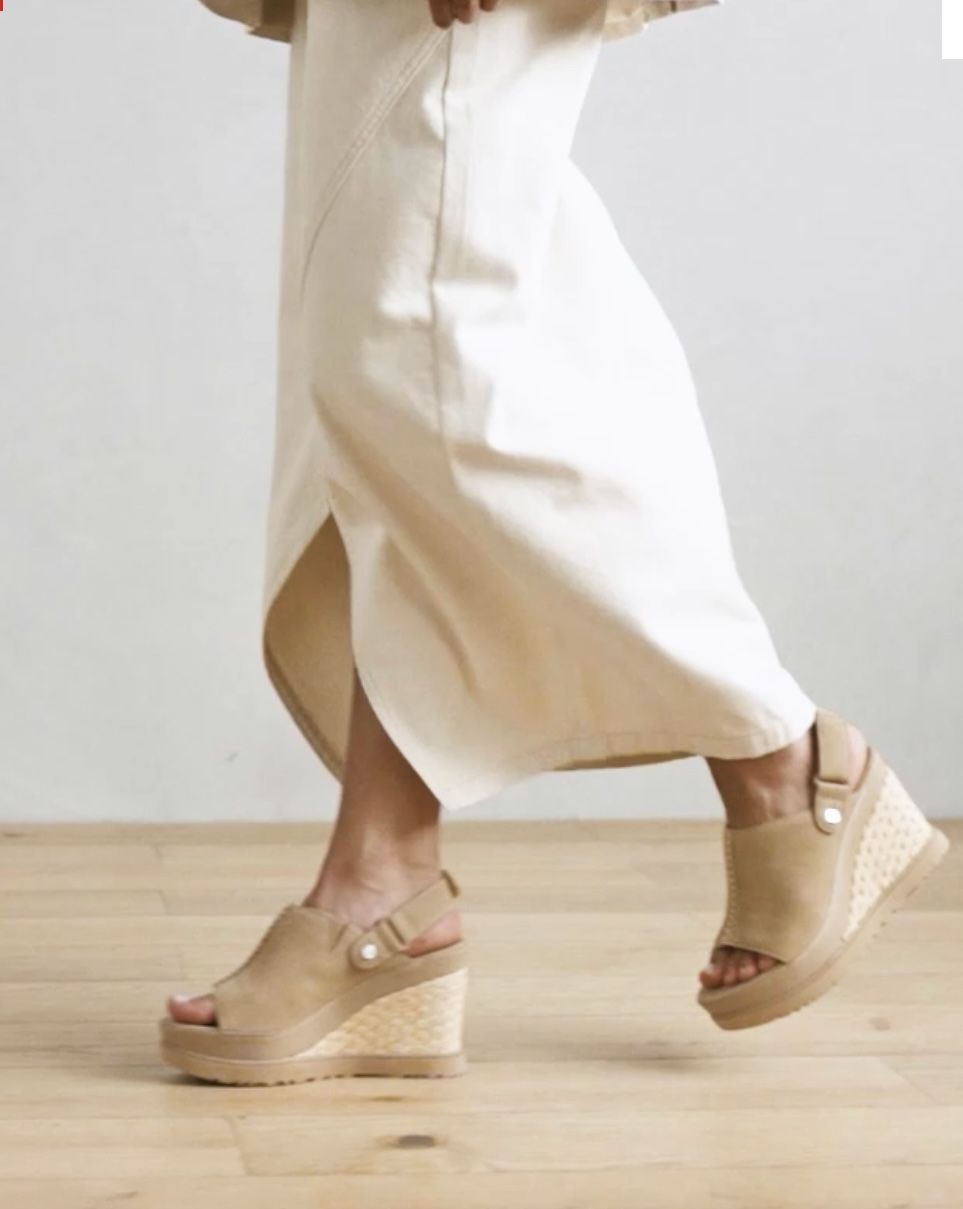 UGG Abbot Wedge Slingback Sandal