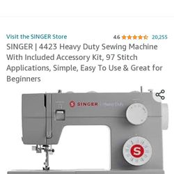 Singer 4423 Sewing Machine Heavu Duty