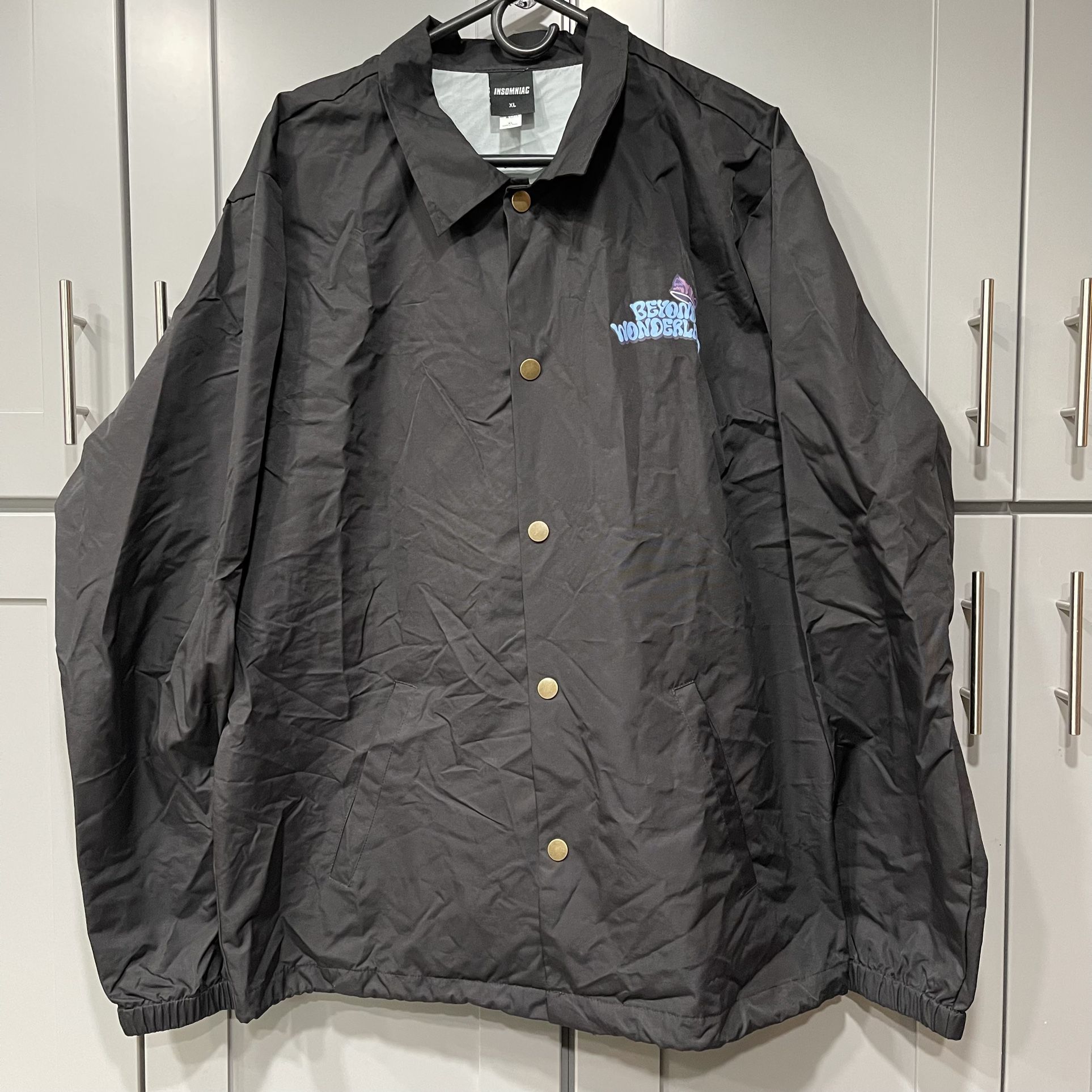Insomniac Beyond Wonderland Windbreaker Jacket Size XL