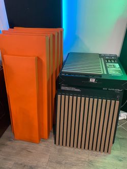 Acoustic Panel (6 set) and Acoustic Slats (New!!)