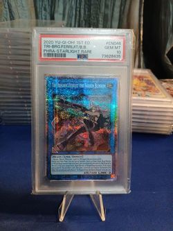 Yu-Gi-Oh Tri-Brigade Ferrijit Starlight Rare PSA 10