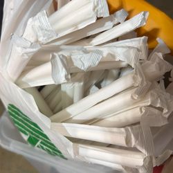 thick wide straws