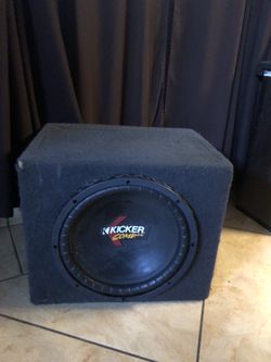 Car speaker (kicker)