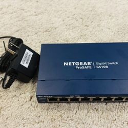 NETGEAR ProSAFE GS108 8-port Gigabit Switch