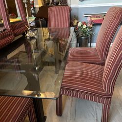 Glass Dining Room Set