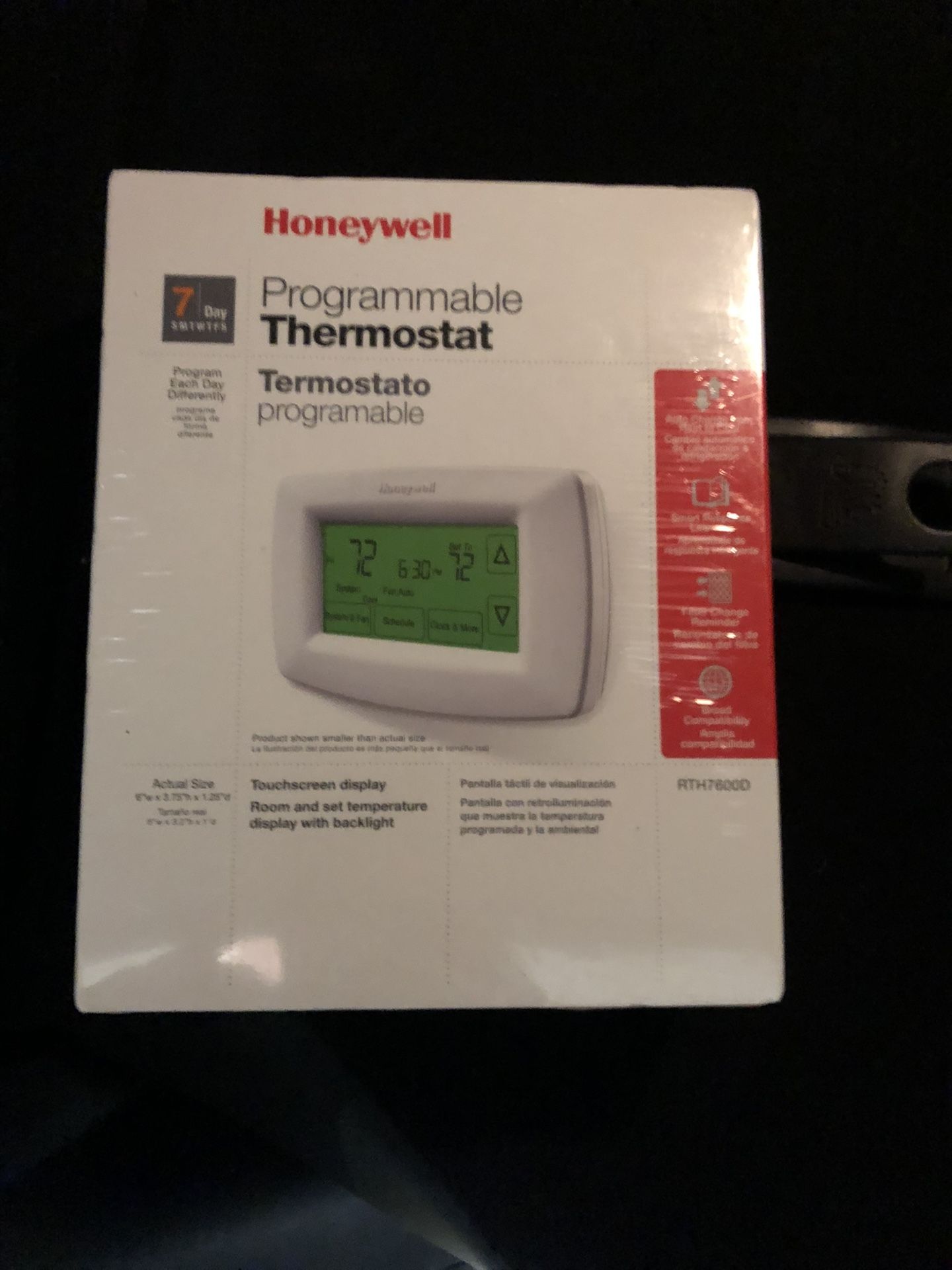 3 Honeywell Digital Thermostats