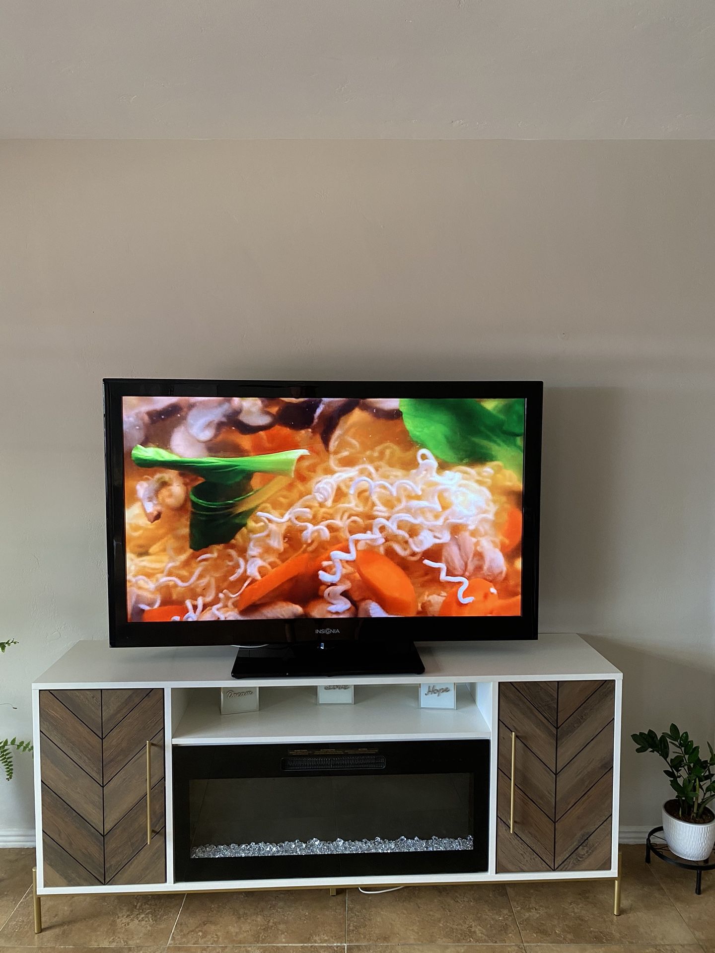55” Insignia TV with Fire stick