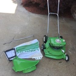 Lawn-Boy “Bricktop” Model 5006 Mower with D571 Motor & Attachments. 
