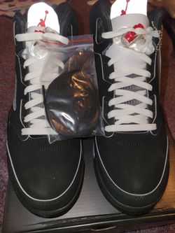 Jordan 5 Metallic Black size 10 (NO TRADES PRICE IS FIRM)