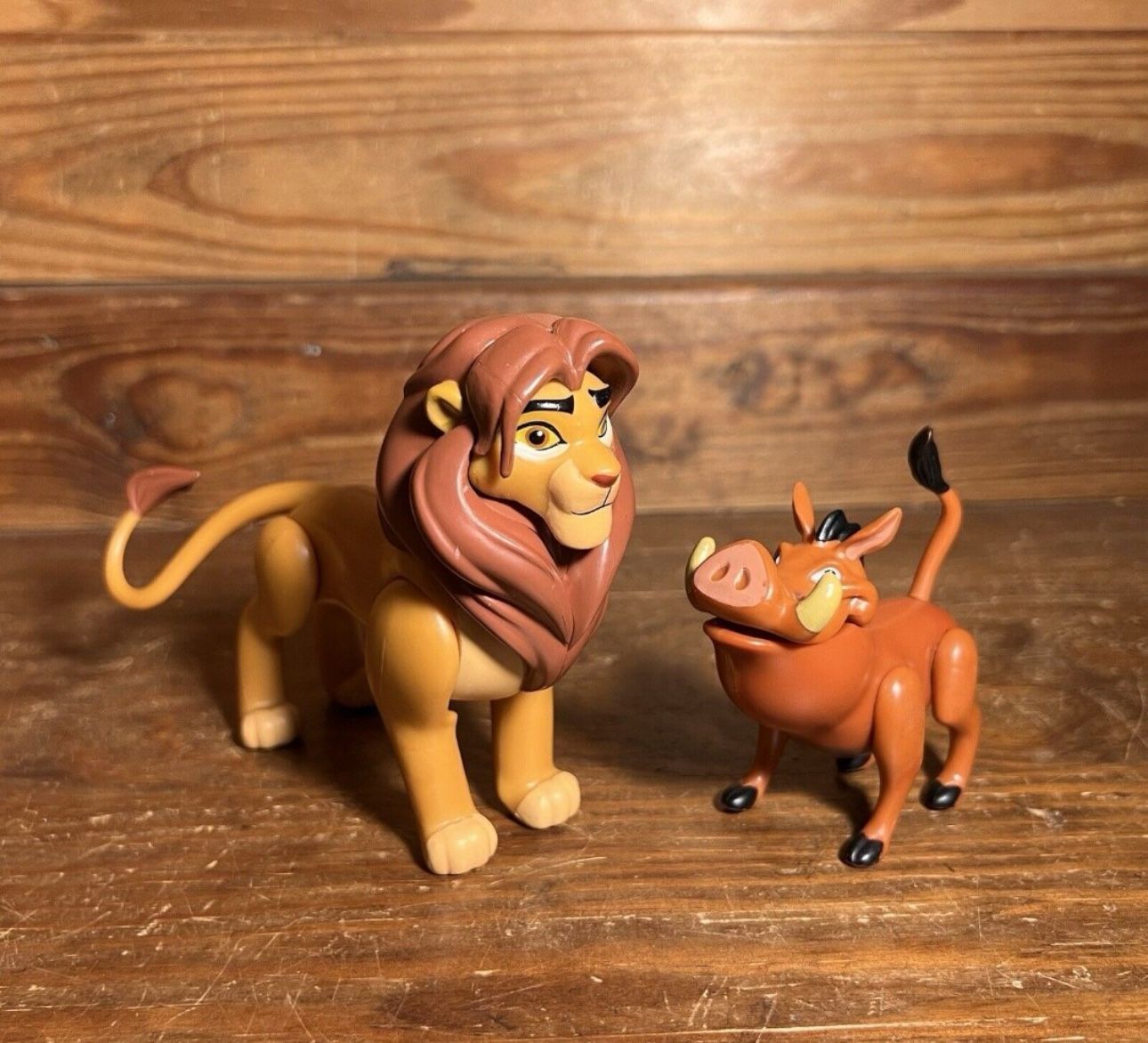 (2) Disney The Lion King Just Play Figures Including lion guard