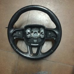 Leather Steering Wheel For Dodge Charger 2015