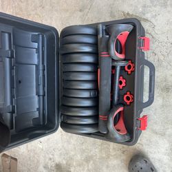 Fitrx dumbbell set 