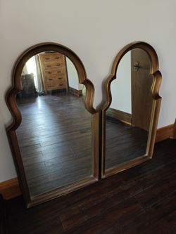 Mirrors 44" high by 24" wide vintage