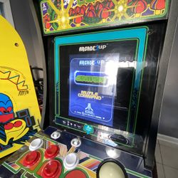 2 Arcade 1Up Countercade  Pac-Man Centerped