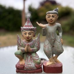 Burmese Wooden Sculptures