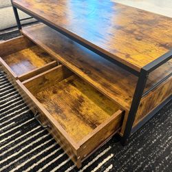 Coffee table with storage 
