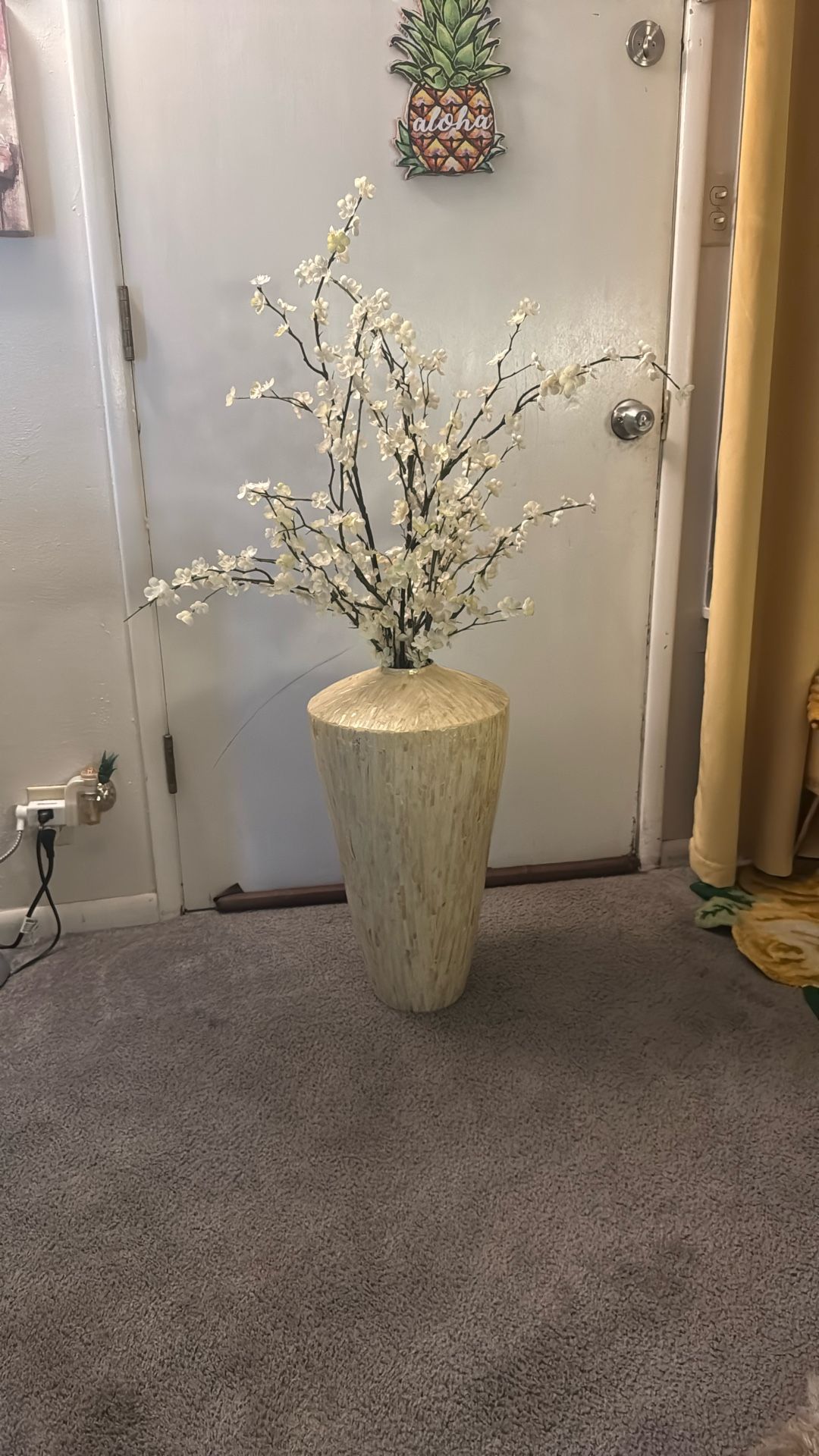 Pier 1 Mother Of pearl Mosaic Vase