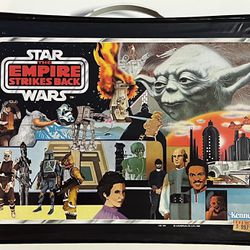 Vintage Star Wars Empire Strikes Back Figures, Accessories, And Carrying Case Collection