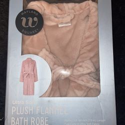 Plush Pink Robe