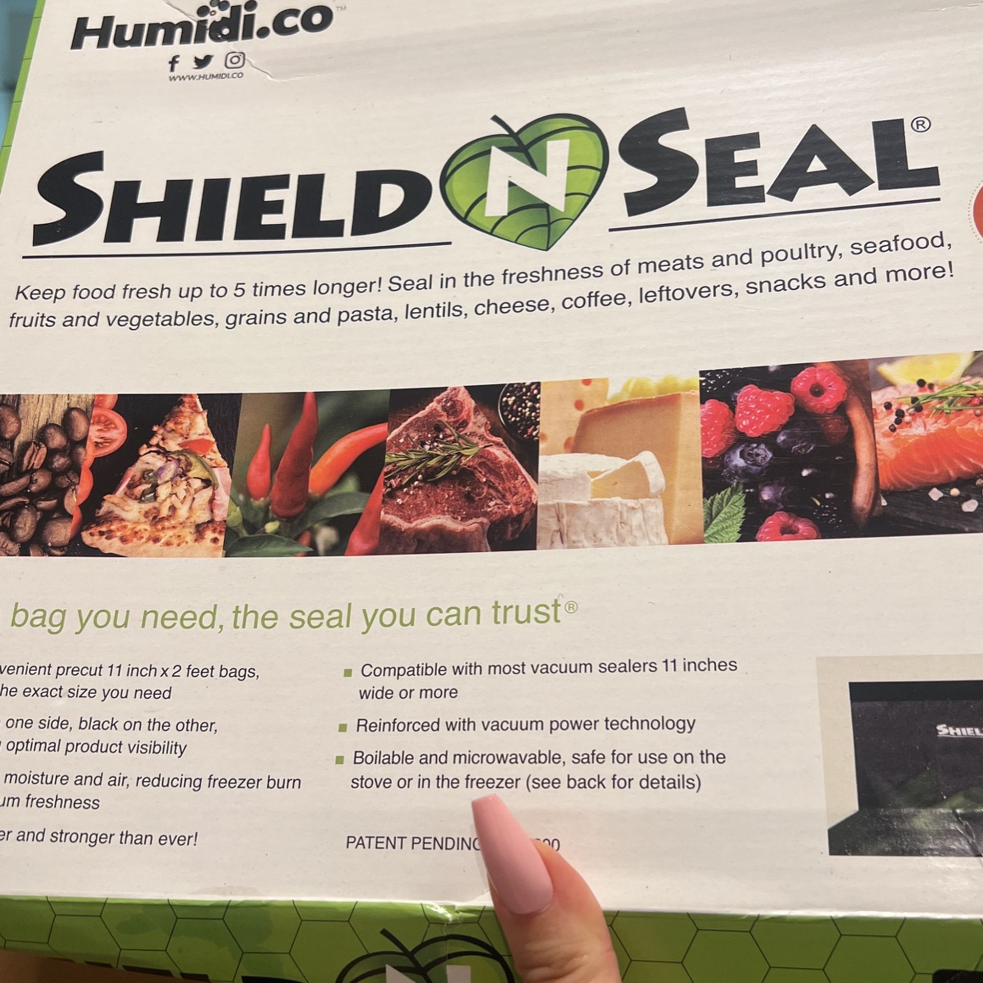 Vacuum sealing storage Bag