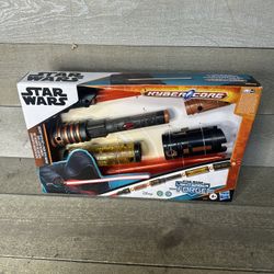 Star Wars Lightsaber Forge Kyber Core Secret Sith Set Electronic Lightsaber New