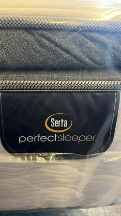 SERTA perfect sleeper CAL KING "in plastic"