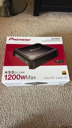 Pioneer GM-DX874 4-Channel Car Amplifier