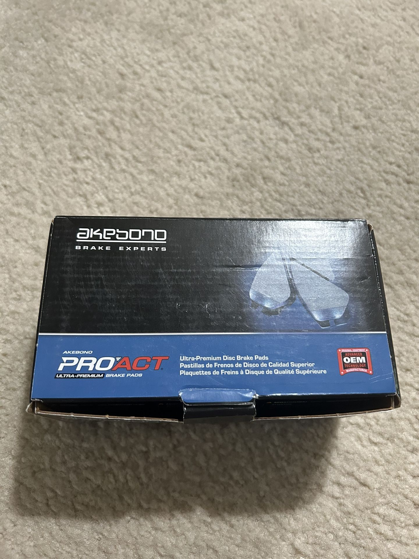 02-06 Nissan Altima Akebono Brake Pads