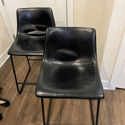 Leather Bar Stools