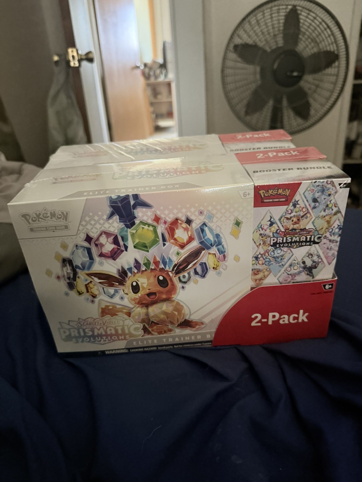 Prismatic Evolutions 2 Pack ETB + Booster Bundle