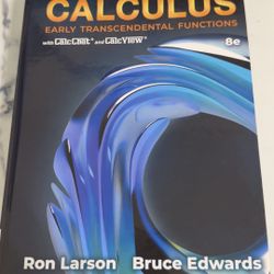 Calculus: Early Transcendental Functions 8th Edition - Used Like New