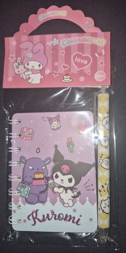 Notebook and pen