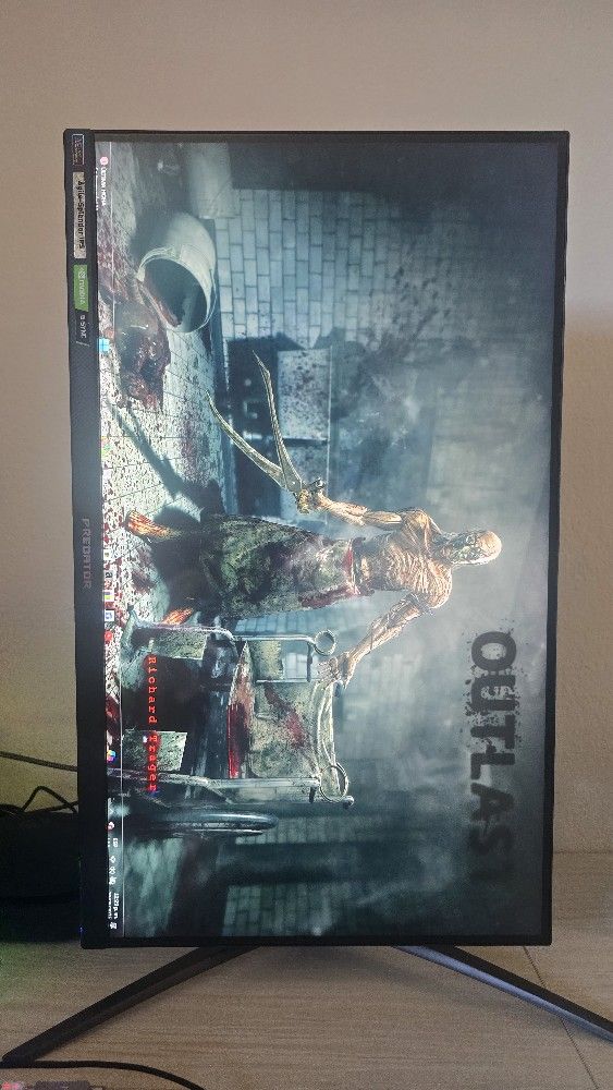 Monitor 270 Hz Predator Xb273u