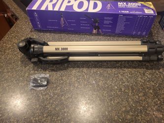 MX3000 tripod, Heavyweight, digital, photographic, video, new